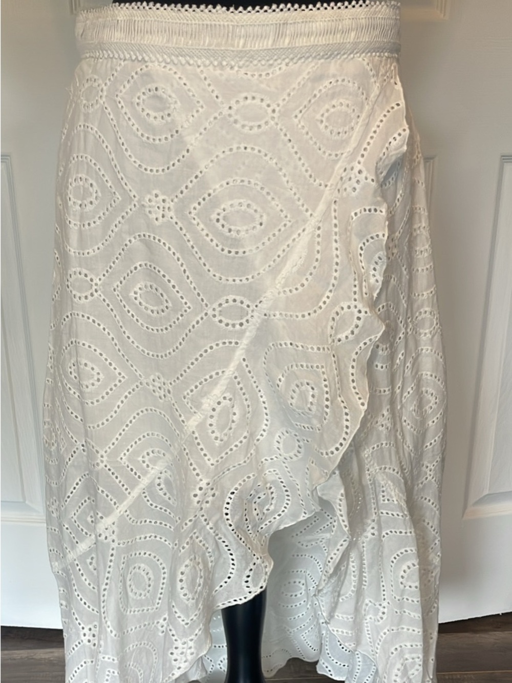 Allison New York White Eyelet Skirt M new w tags